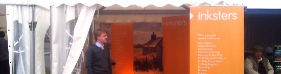Inksters Pop-Up Crofting Law at the Black Isle Show
